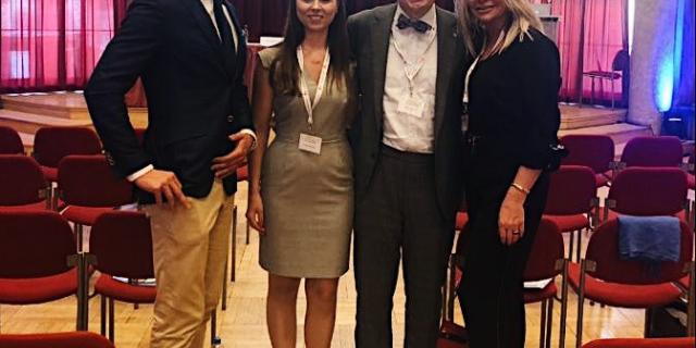 Zleva Ondřej Měšťák, Anežka Kimmelová, Roman Šmucler, Jana Synková